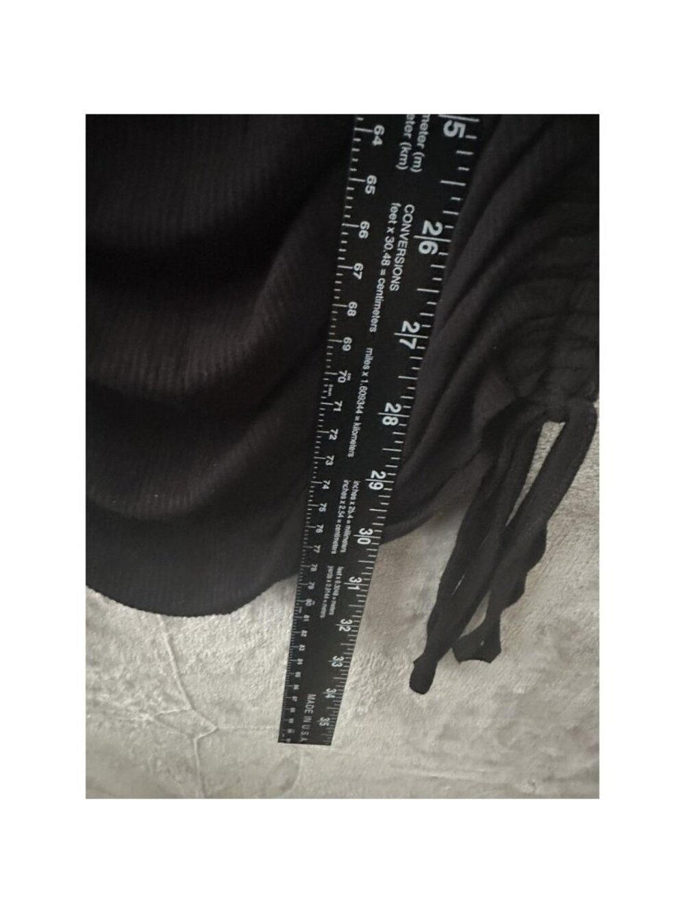 MYHEAT MH Dress Womens Size Medium‎ Black Sleeveless Asymmetrical Hem Ruched - Picture 2 of 3